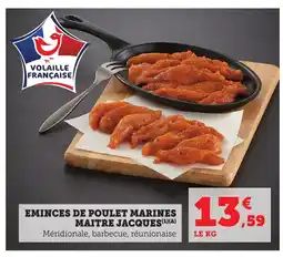 Bi1 Eminces de poulet marines maitre jacques offre