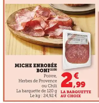 Bi1 Miche enrobée boni offre