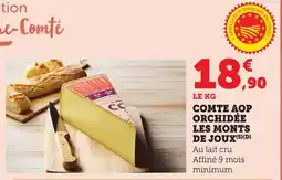 Bi1 Comte aop orchidée les monts de joux offre