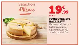 Bi1 Tome cycliste haxaire offre