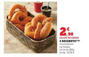 Bi1 4 beignets offre