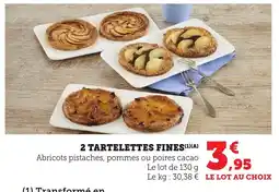 Bi1 2 tartelettes fines offre