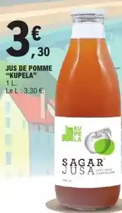 E.Leclerc Kupela - jus de pomme offre