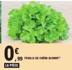 E.Leclerc Feuille de chêne blonde offre