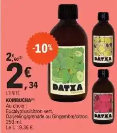 E.Leclerc Kombucha offre