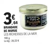 E.Leclerc Brandade de morue offre