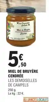 E.Leclerc Miel de bruyère offre