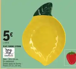 E.Leclerc PLAT FORME CITRON offre