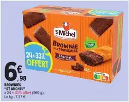E.Leclerc BROWNIES “ST MICHEL” offre