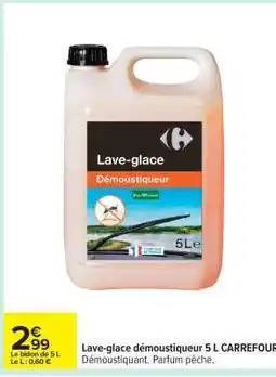 Carrefour Lave-glace démoustiqueur 5 L CARREFOUR offre