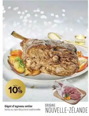 Gigot D'agneau Entier