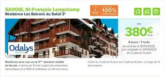 Savoie, St-françois Longchamp