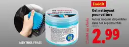 Lidl Gel nettoyant pour voiture offre