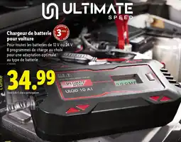 Lidl Chargeur de batterie pour voiture offre