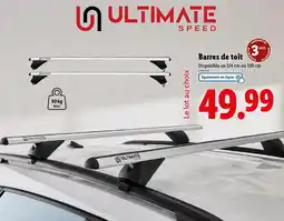 Lidl Barres de toit offre
