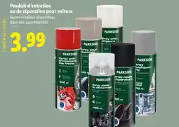 Lidl Produit d'entretien ou de réparation pour voiture offre