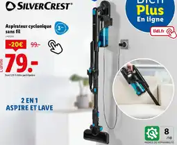 Lidl Aspirateur cyclonique sans fil offre
