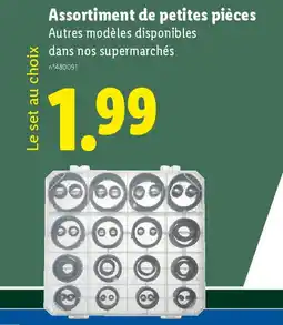 Lidl Assortiment de petites pièces offre