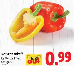 Lidl Poivron mix offre