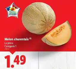 Lidl Melon charentais offre