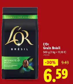 Lidl L'Or Grain Brésil offre