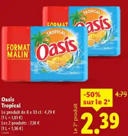 Lidl Oasis Tropical offre