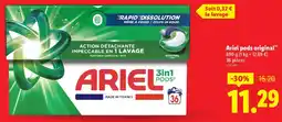 Lidl Ariel pods original offre