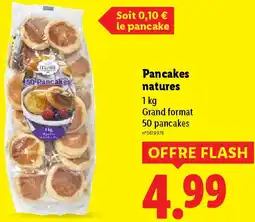 Lidl Pancakes natures offre