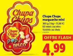 Lidl Chupa Chups marguerite mini offre