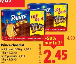 Lidl Prince chocolat offre