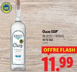 Lidl Ouzo IGP offre