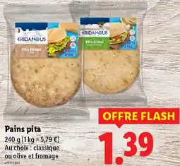 Lidl Pains pita offre