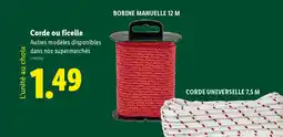 Lidl Corde ou ficelle offre