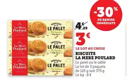 Bi1 LA MERE POULARD Biscuits offre