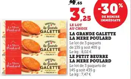 Bi1 LA MERE POULARD La grande galette offre