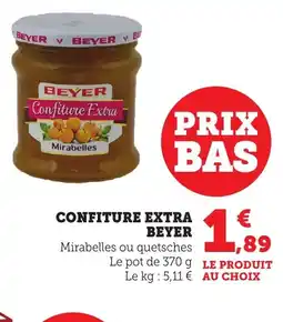 Bi1 BEYER Confiture extra offre
