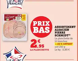 Bi1 PIERRE SCHMIDT Assortiment alsacien offre