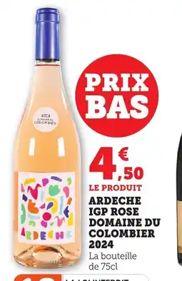 Bi1 Ardeche igp rose domaine du colombier offre