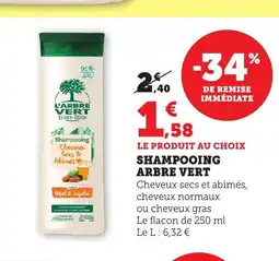 Bi1 ARBRE VERT Shampooing offre