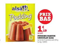 Bi1 ALSA Pudding parfum chocolat offre