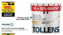 Castorama TOLLENS Sous-couche universelle offre