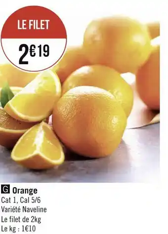 Géant Casino Orange offre