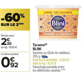 Carrefour Market Blini tarama offre