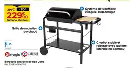 Castorama Barbecue charbon de bois Jaffa offre