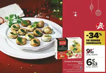 Escal escargots de bourgogne