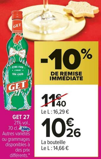 Carrefour Market Get 27 get 27 offre