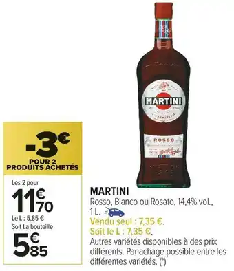 Carrefour Market Martini martini offre