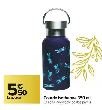 Carrefour Market Gourde isotherme 350 ml offre