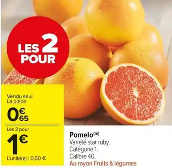 Carrefour Market Pomelo offre
