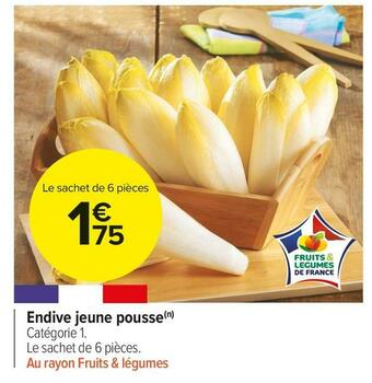 Carrefour Market Endive jeune pousse offre